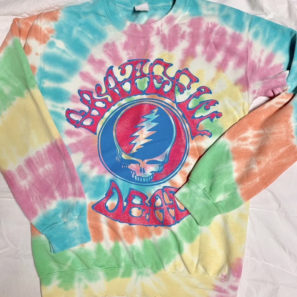 NOT FOR SALE. Madeworn Grateful Dead tie dye sweatshirt !